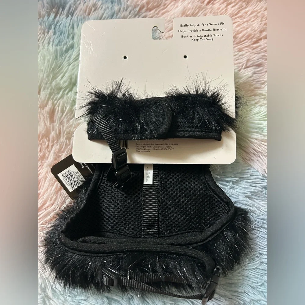 Thrills & Chills Black Cat Costume Harness and Leash